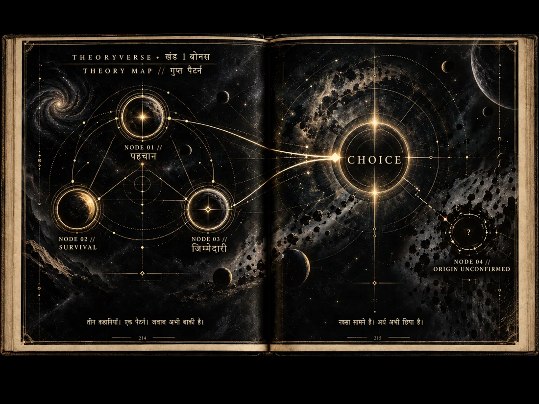 Actual Hindi / Hinglish THEORYVERSE Theory Map