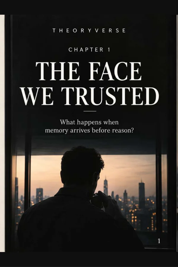 Actual English chapter opening: THE FACE WE TRUSTED